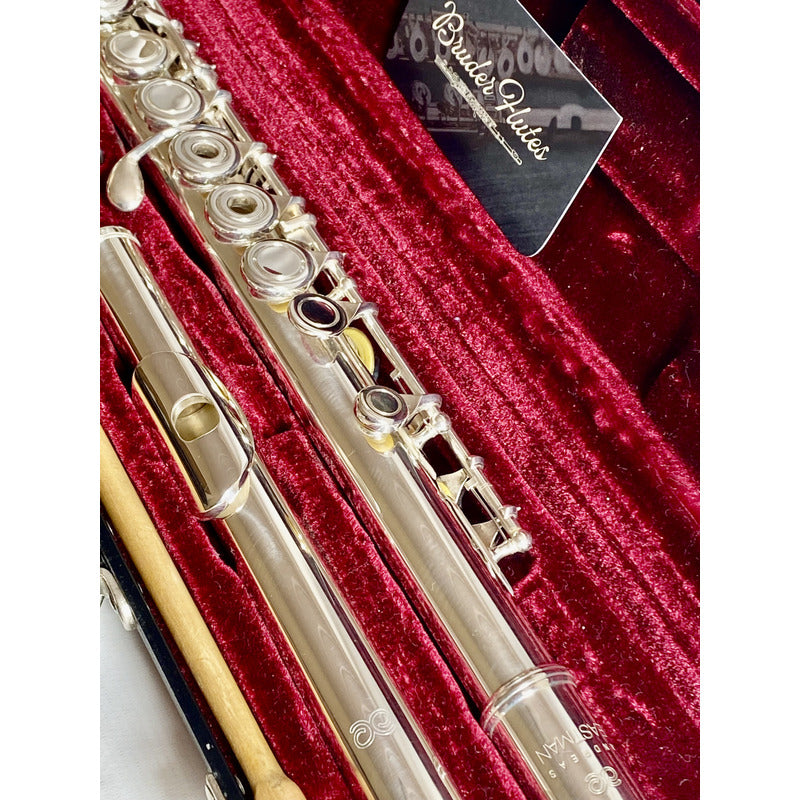 Flauta Transv Eastman By Haynes Efl 220 S - O H    Prata #12 Prata