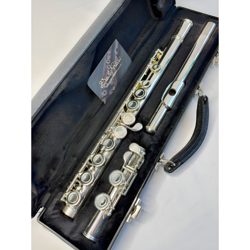 Flauta Transversal Emerson  E F 2 - Made In U S A  #95 Prata