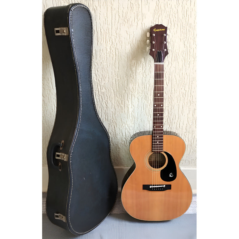Violão EpiPhone Ft 120 - Japan  - Acústico / Vintage + Case Natural Destro Rosewood
