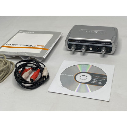 Interface M-audio Fast Track Usb / U S A #22 Cinza 5v