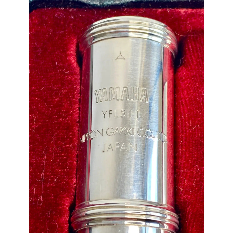 Flauta Transversal Yamaha 311 Silver /  Made In Japan #145 Prata