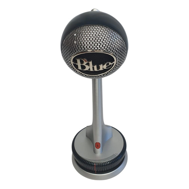 Microfone Blue Nessie - Novo Na Caixa - Usa Prateado