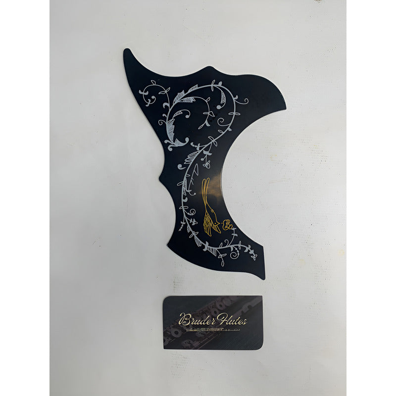 Escudo Para Violão Preto - Made In Usa