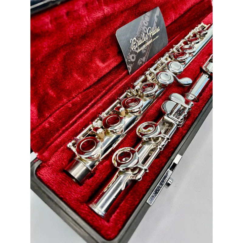 Flauta Transversal Yamaha Advantage 200 Ad - Made Indone #76 Prata