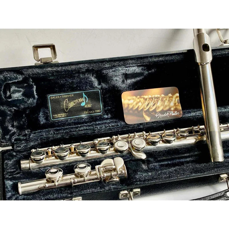 Flauta Transversal Yamaha Vito 113 /  Made In Japan #18 Prata