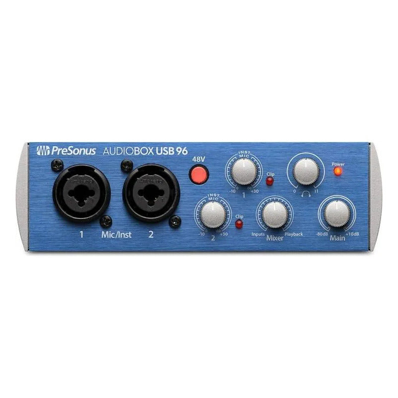 Interface De Áudio Presonus Audiobox Usb / U S A #50 Azul-aço Usb