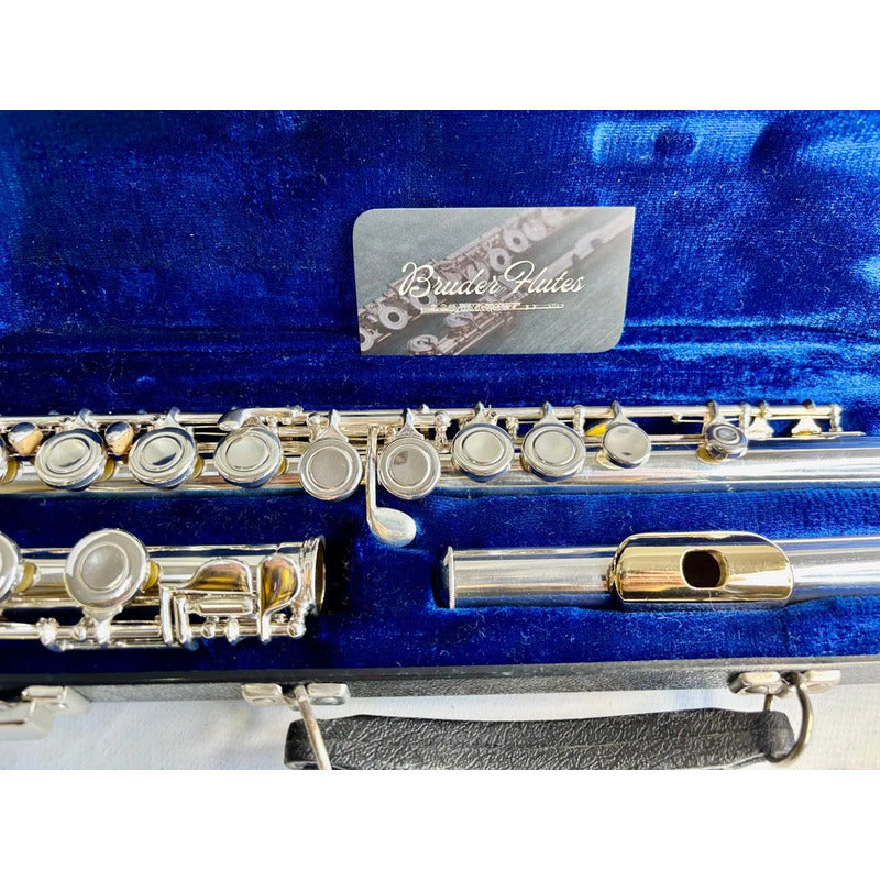 Flauta Transversal Gemeinhardt 52 Sp -  Made In Usa  #132 Prateado