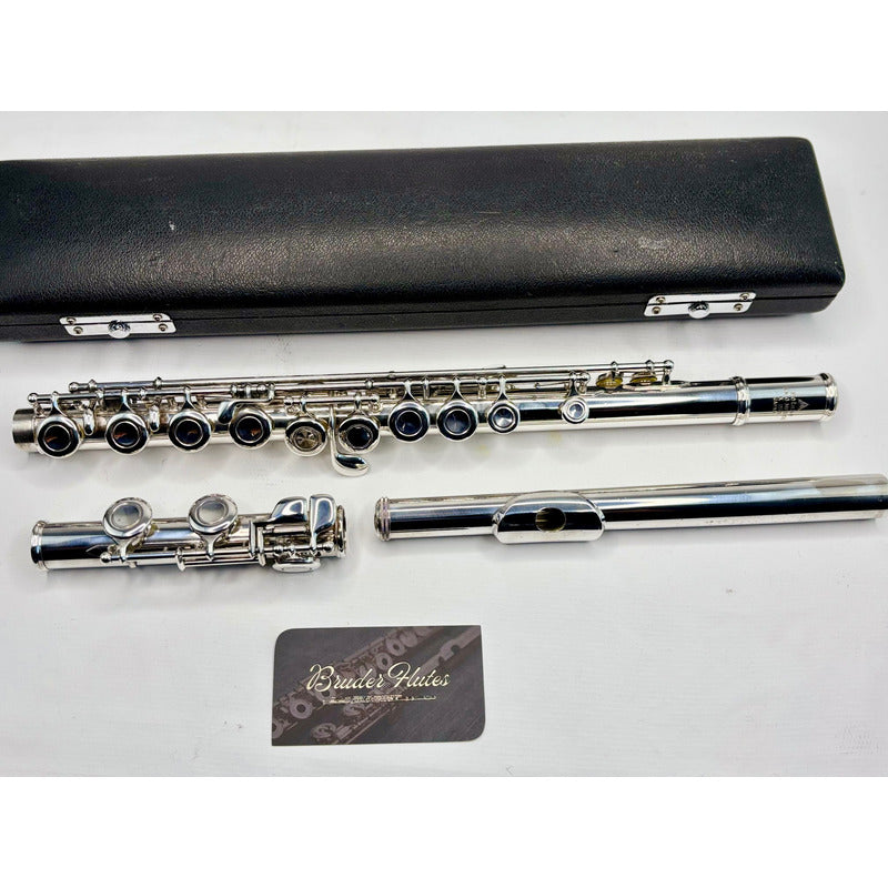 Flauta Transv Kotake K25s Japan / P Lábio + Riser Prata #79 Prata