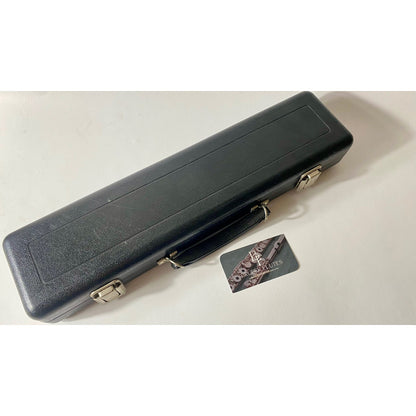 Flauta Transversal Amati Kraslice AFL 201 - Porta Lábio & Riser em Prata Maciça - Made in Czech Republic #102