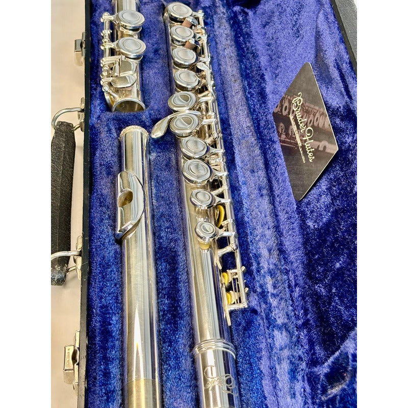 Flauta Transversal Etude - St - Made Usa #85 Prata