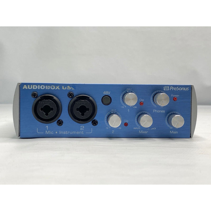 Interface Audiobox Usb Presonus/ U S A #34 Azul 5v
