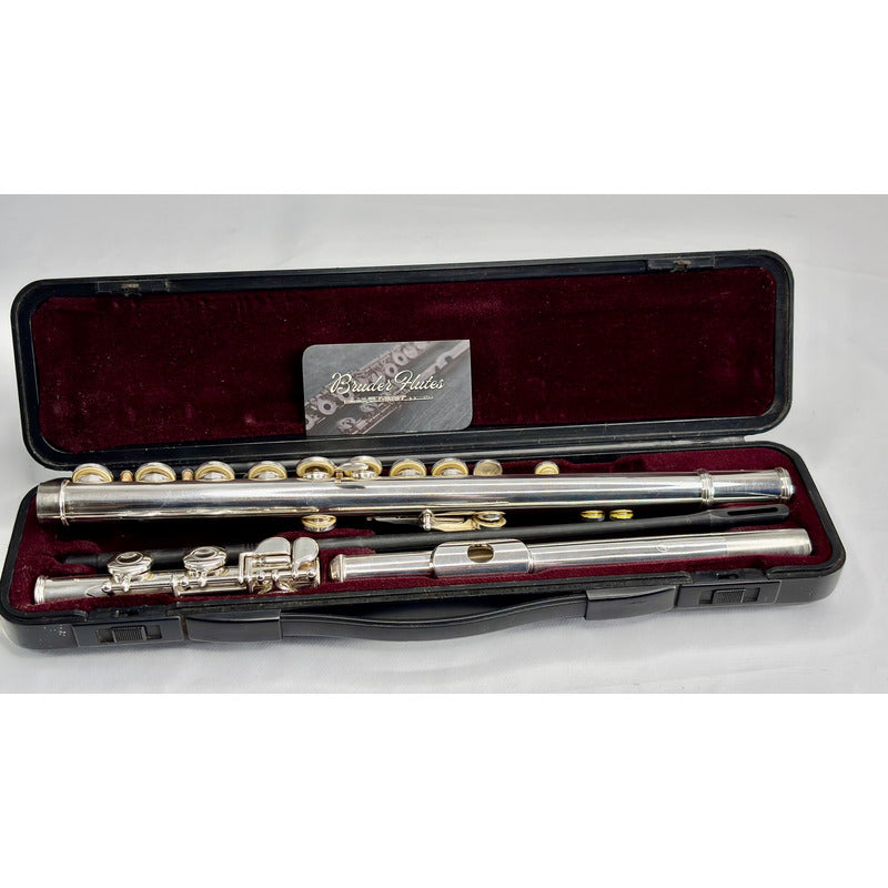 Flauta Transversal Yamaha 225 S I I / Made Japan  #94 Prata