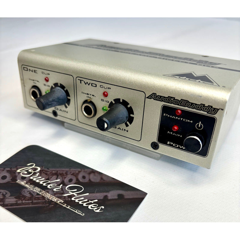 Pré Amplificador De Microfone M-Audio Audiobuddy / Made in USA #56