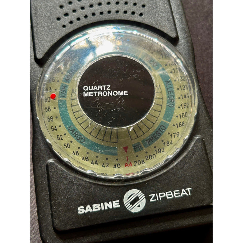 Metrônomo Quartz Analógico Sabine Zipbeat