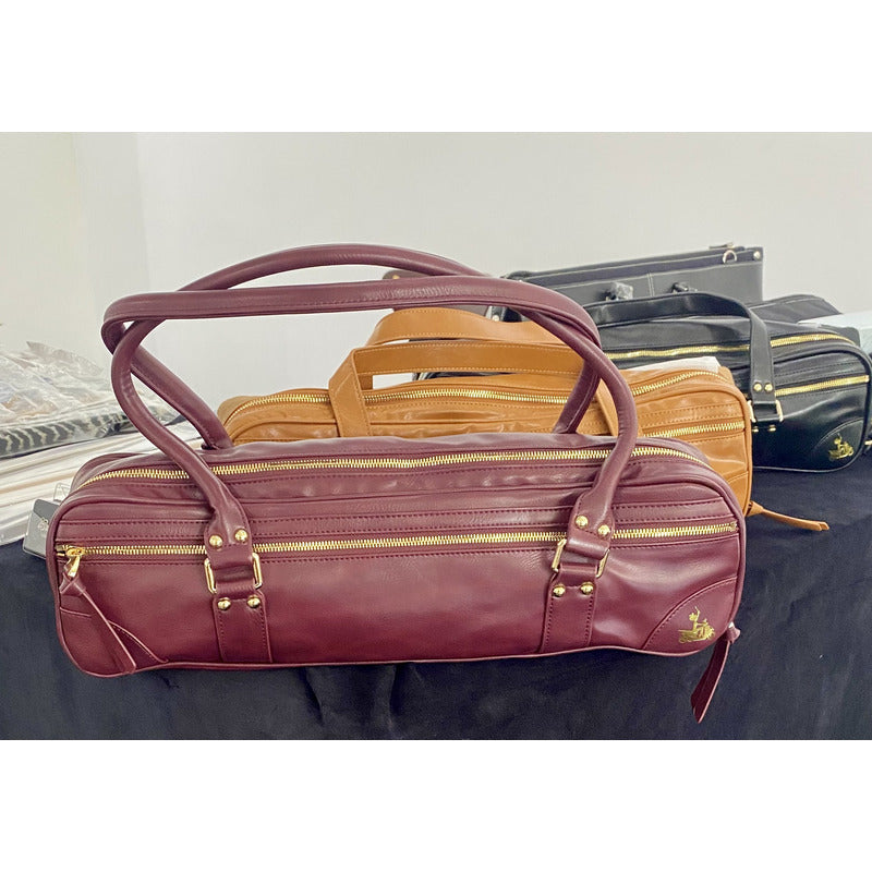 Bag Em Couro Para Flauta Transversal Fluterscooter