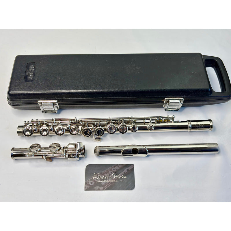 Flauta Transversal Yamaha 21 N - Made In Japan  #90 Níquel