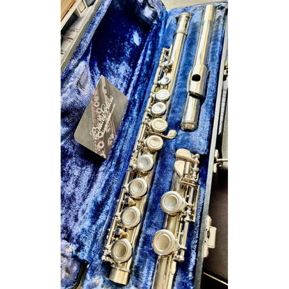 Flauta Transversal Armstrong 104  - Made In Usa #186 Prata