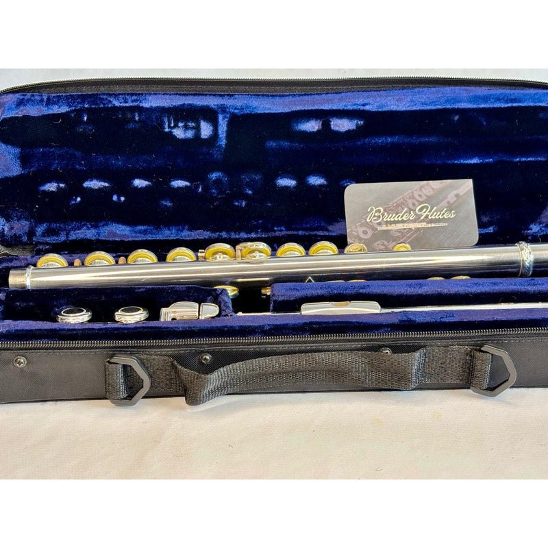 Flauta Transv Trevor James Tj 10xe /p Lab Riser Prata Rec Mi Prata