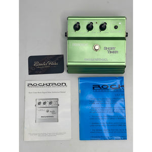 Pedal Rocktron Para Guitarra Delay Short Timer / Made In Usa Verde-claro