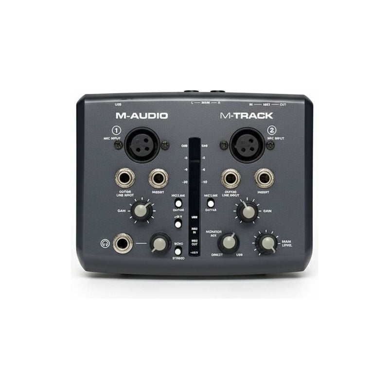 Interface M-audio M-track - Made In U S A - # 291 Preto 5v