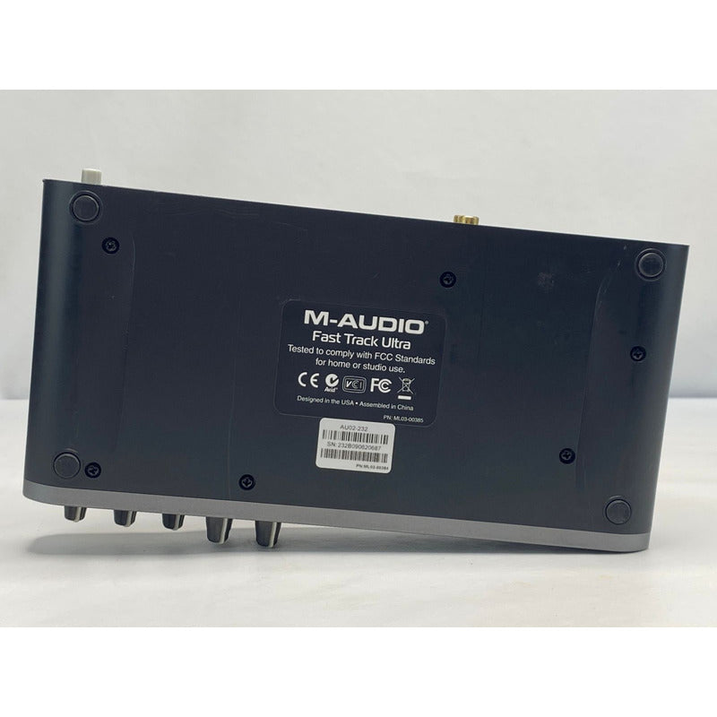Interface M-Audio Fast Track Ultra Com Fonte - Made In Usa #14