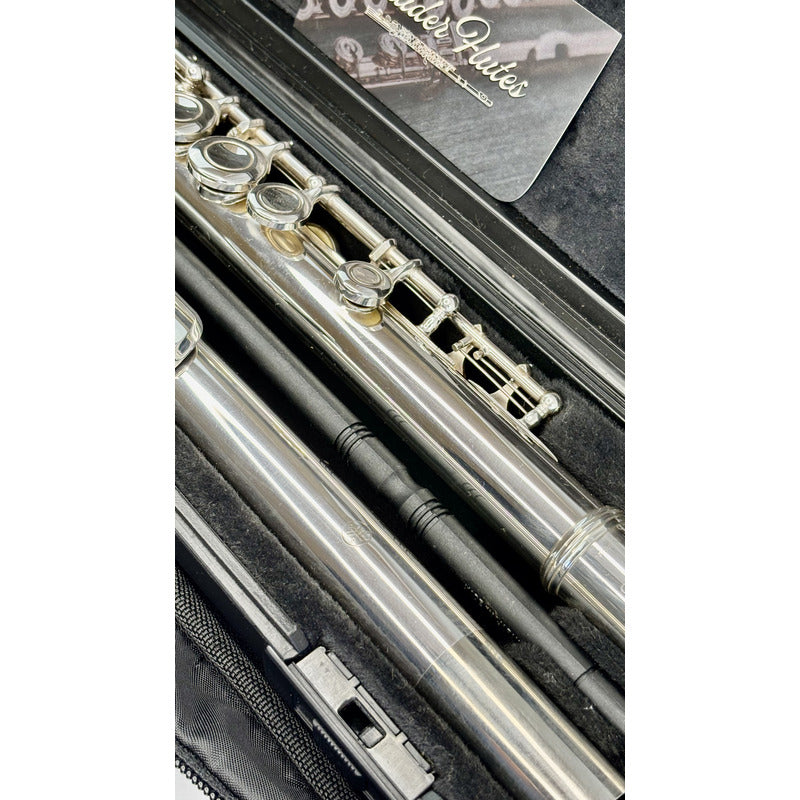 Flauta Transversal Yamaha 221 Silver / Made Japan  #122 Prata