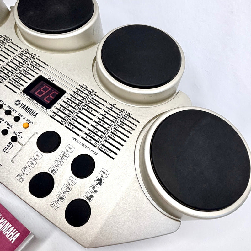 Bateria Eletronica Yamaha Dd-20c - Made In Japan Prata