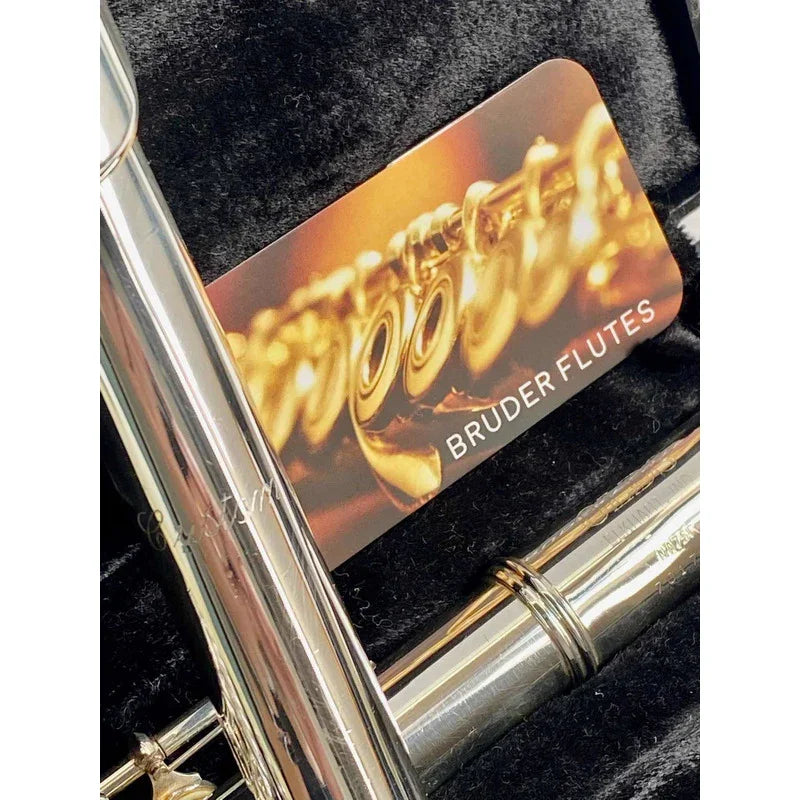 Flauta Transversal Olds Na75f P. Lábio +riser Prata Usa  #11 Prata