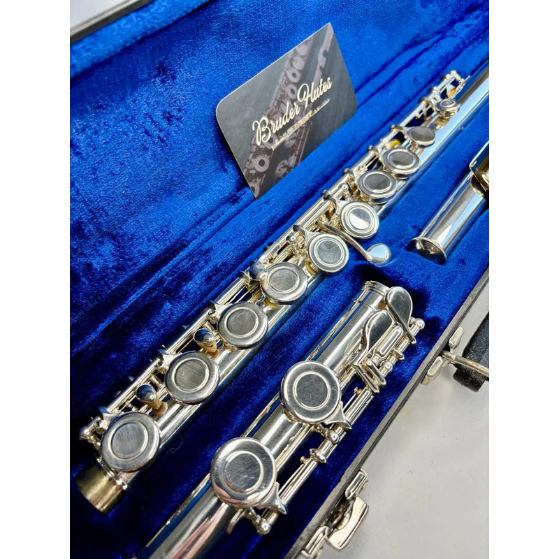Flauta Transversal Gemeinhardt 52 Sp -  Made In Usa  #132 Prateado