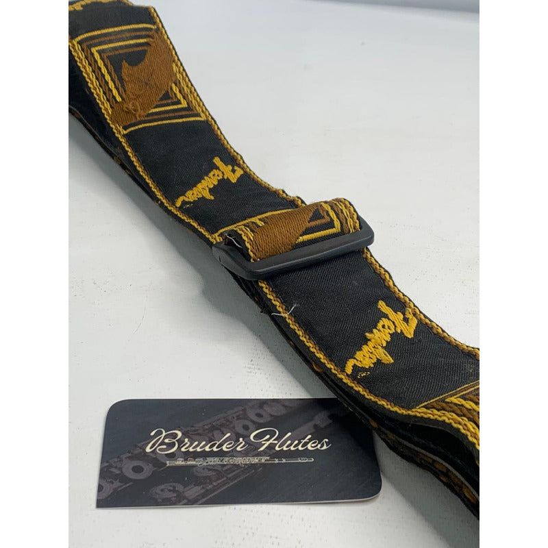 Correia Fender Monogrammed Amarela Preto