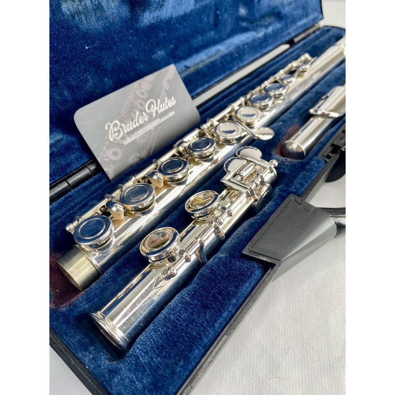 Flauta Transversal Buffet Crampon Bc6010 - Made England  #98 Prata