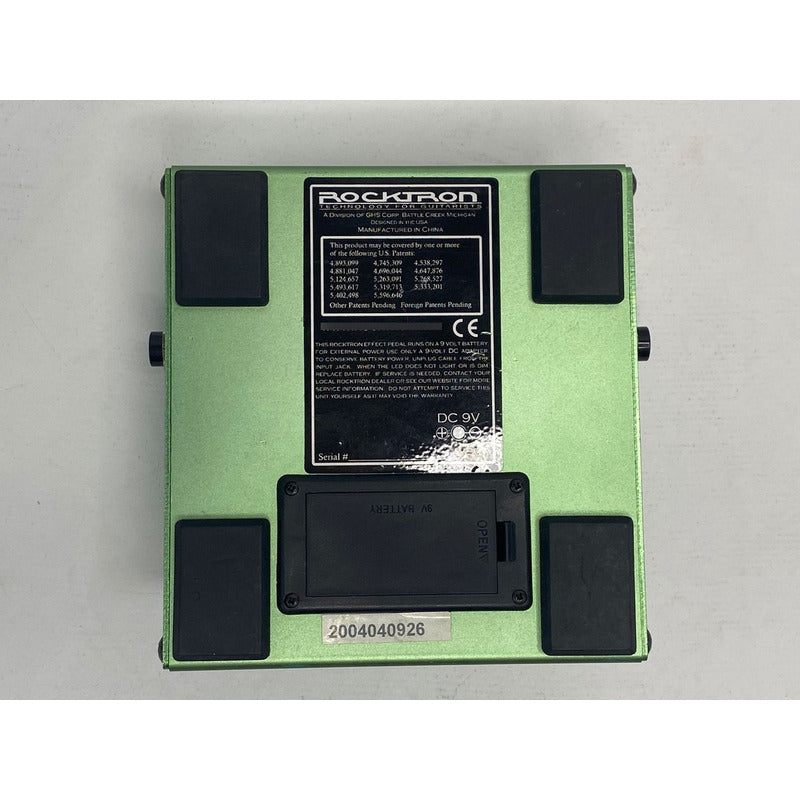 Pedal Rocktron Para Guitarra Delay Short Timer / Made In Usa Verde-claro