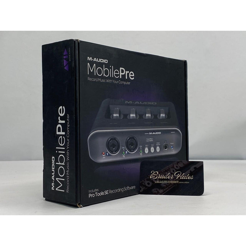 Interface M-audio Mobilepre / U S A #29 Cinza-escuro 5v
