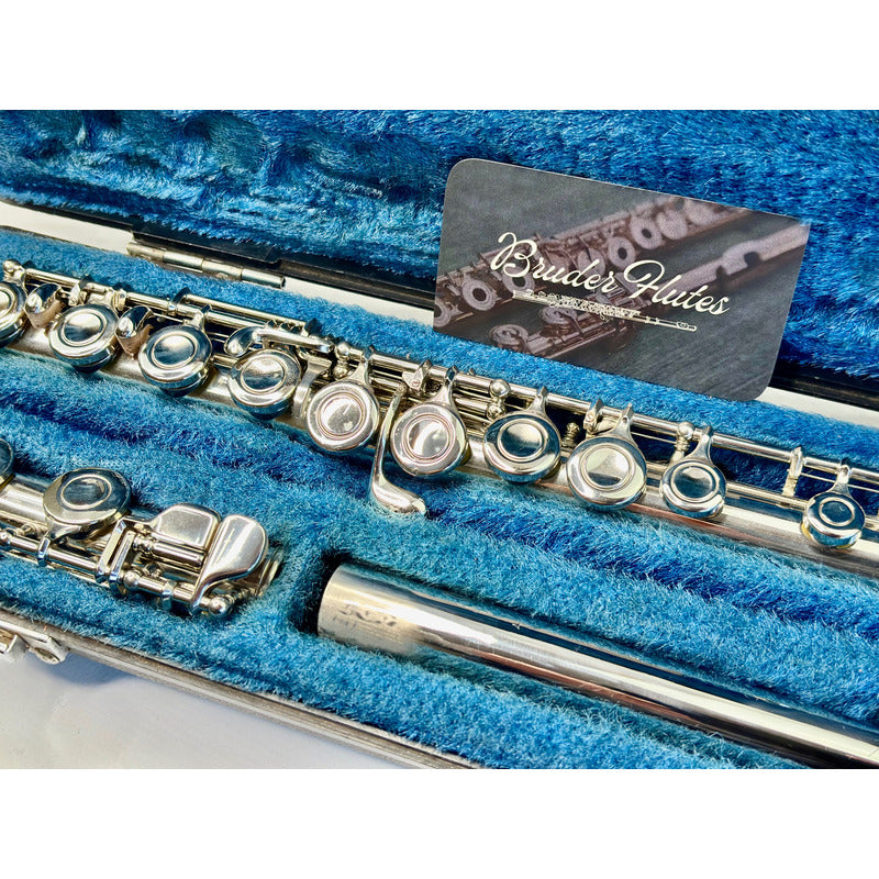 Flauta Transversal Yamaha 21 N - Made In Japan  #90 Níquel