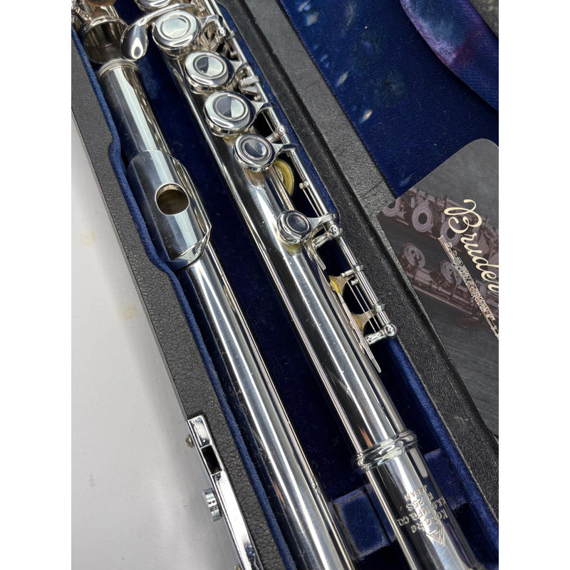 Flauta Transv Kotake K25s Japan / P Lábio + Riser Prata #79 Prata