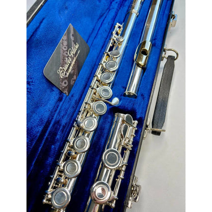 Flauta Transversal Gemeinhardt 52 Sp -  Made In Usa  #132 Prateado