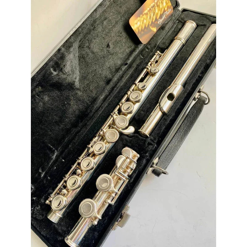 Flauta Transversal Olds Na77sj Ii - Made In U S A #13 Custom Prata