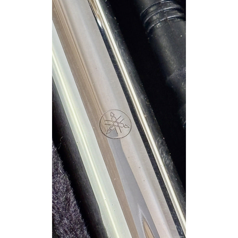Flauta Transversal Yamaha 221 Silver / Made Japan  #122 Prata