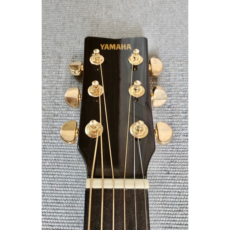 Violão Yamaha Dwx-7c Tbs / Eletroacústico Com Microfone + Hard Case Rígido