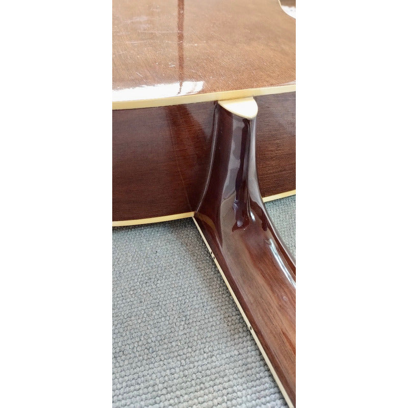 Violão Hohner Hw400n - Made In Korea -tampo Sólido + Case Natural Gloss