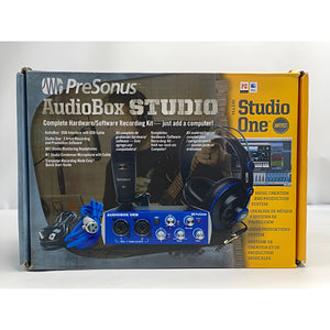 Kit De Estúdio Presonus Audiobox One Studio Para Gravação / Made in USA