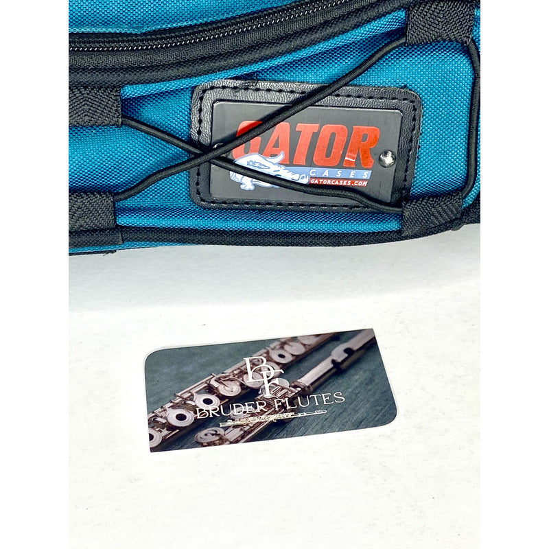 Case Flauta Transversal Gator Azul Petroleo  Made In Usa #23