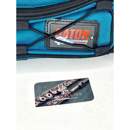 Case Flauta Transversal Gator Azul Petroleo  Made In Usa #23