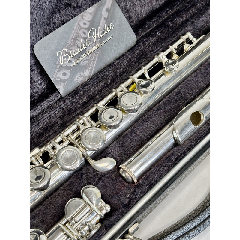 Flauta Transversal Amati Kraslice A F L 201   #96 Prata