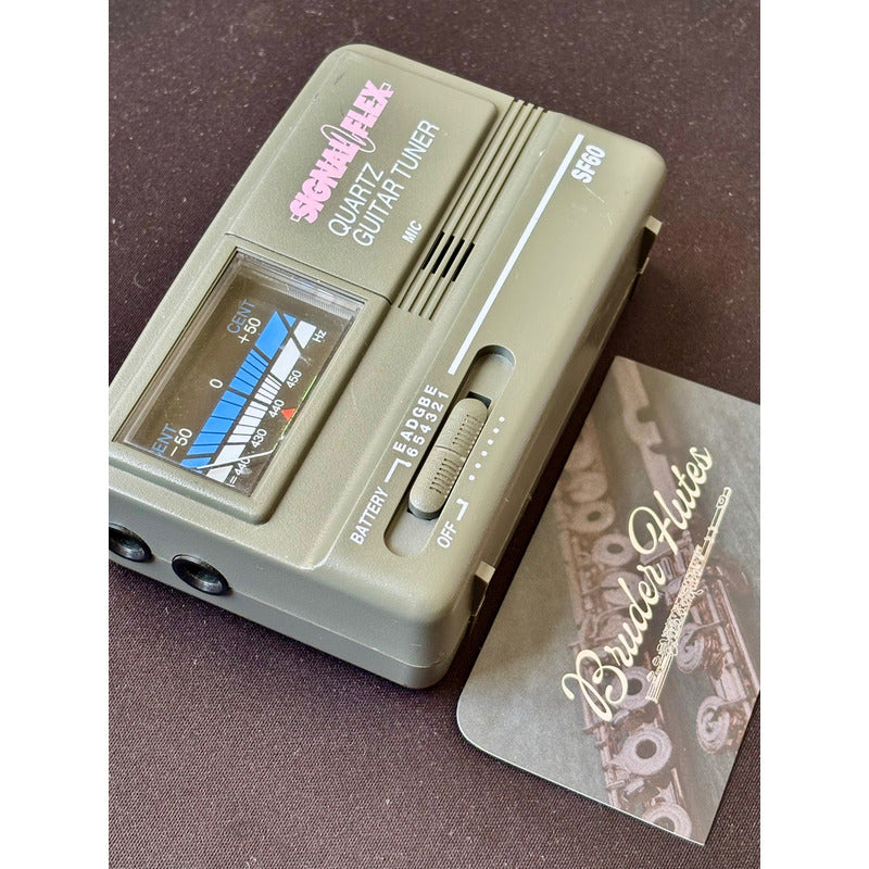 Afinador Signal Flex Sf60 - Made In Korea Preto