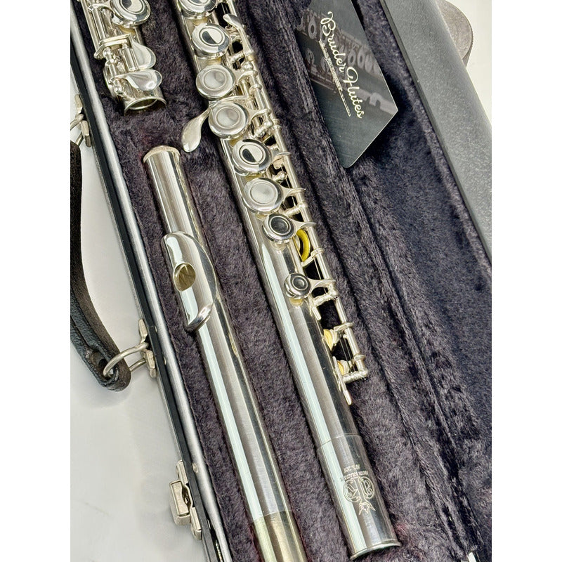 Flauta Transversal Amati Kraslice A F L 201   #96 Prata