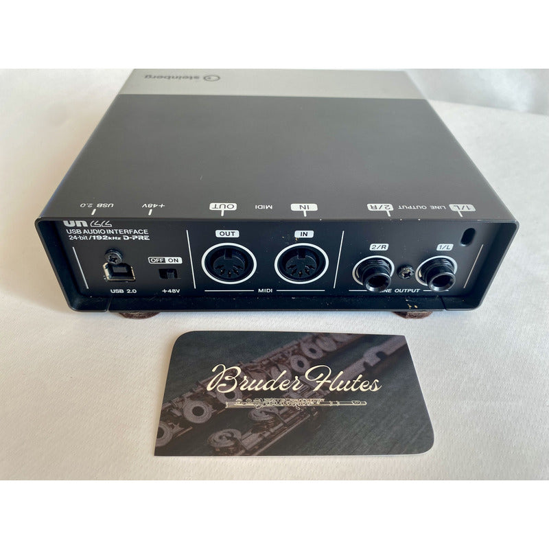 Interface De Áudio Steinberg Ur22  - Manufactured by Yamaha  #063