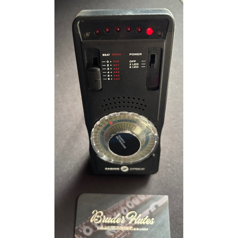 Metrônomo Quartz Analógico Sabine Zipbeat