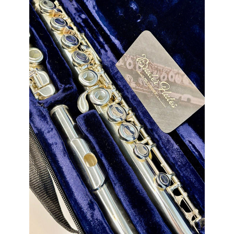 Flauta Transv Trevor James Tj 10xe /p Lab Riser Prata Rec Mi Prata