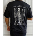 Camiseta Flauta Transversal Djalma Julliot - Project / Preto Preto Djalma Juliot Project M